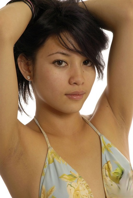 Petite teen removes her bikini to flaunt her small boobs and bush in the nude 88247114