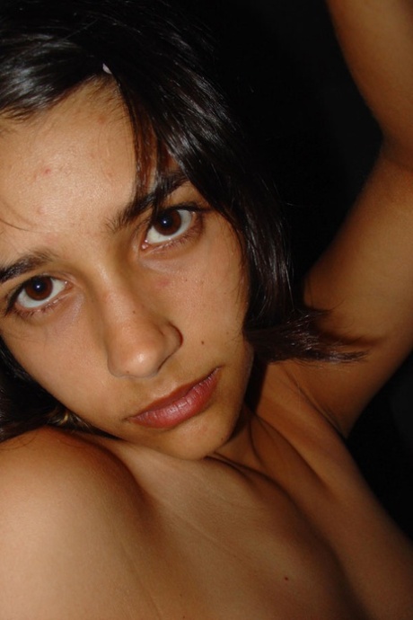 Pretty Indian girl is captured in the nude during candid action at home 16090629