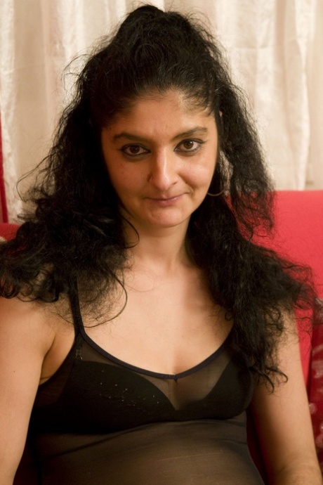 Old and young lesbians Romana and Lisa Oma have strapon sex on a sofa 89815330