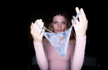 Beautiful teen Sophie Sparks takes a sex toy to her trimmed pussy 30329031