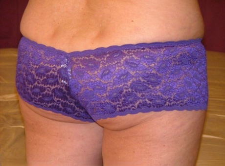 Mature amateur Adonna shows her large tits while trying on bras and panties 12842882