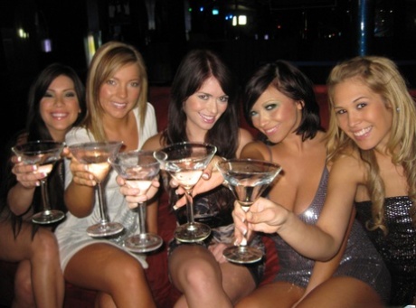 Wild housewives get together for a party and suck off a male stripper 34266174