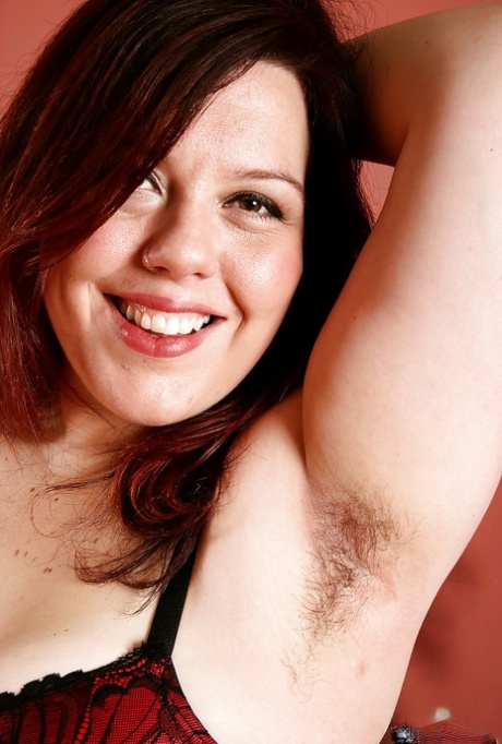Mature fatty shows off furry underarms and hairy pussy after panty removal 10216331