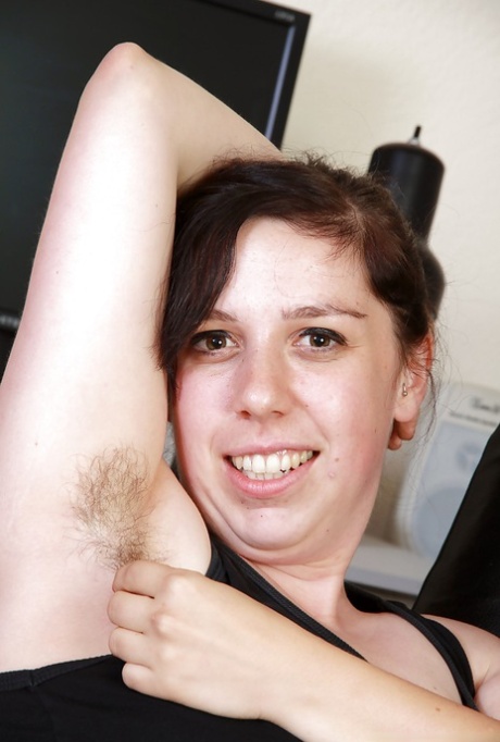 Fatty woman with hairy armpits stripping and spreading her legs 79739459